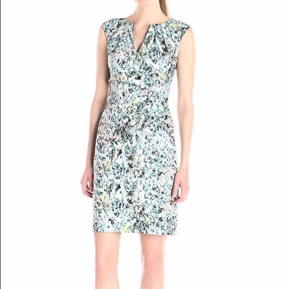 Adrianna Papell Dresses & Skirts - NWOT Adrianna Papell Watercolor Sheath Dress